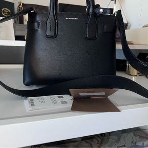 Authentic Burberry Banner tote Small